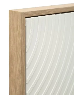 Mauro Ferretti Peinture sur toile avec cadre cm 80x3,8x120- Panneau Tasseau Bois
