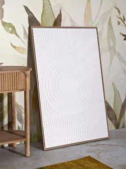 Mauro Ferretti Peinture sur toile avec cadre cm 80x3,8x120- Panneau Tasseau Bois