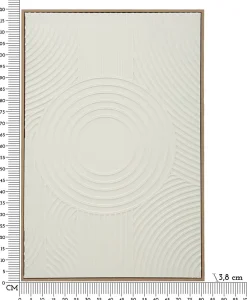 Mauro Ferretti Peinture sur toile avec cadre cm 80x3,8x120- Panneau Tasseau Bois