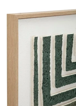 Mauro Ferretti Peinture sur toile avec cadre cm 60x2,9x80- Panneau Tasseau Bois