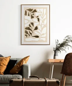 Mauro Ferretti Panneau Tasseau Bois<Peinture sur toile avec cadre cm 50x3x70