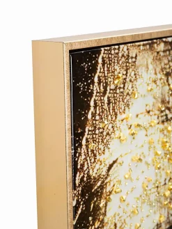 Mauro Ferretti Peinture sur toile laquée avec cadre 52x4x102 cm- Panneau Tasseau Bois