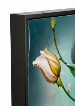 Mauro Ferretti Peinture sur toile laquée avec cadre 72x4x102 cm- Panneau Tasseau Bois