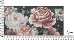 Mauro Ferretti Peinture sur toile multicolore fleurs cm 120x3,7x60- Panneau Tasseau Bois