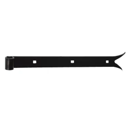 Afbat - Tb Industrie Sas Penture queue de carpe pour volet Ø16 mm L.80 x l.4 x H.4 cm noir Afbat- Accesoire Pour Volet