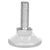 Geom Lame Orientable<Pied blanc pour lame Ella vendu par 2