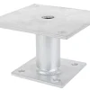 GAH ALBERTS Pied de poteau platines fixes 100/150 Alberts- Bois De Charpente