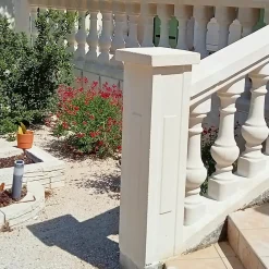 Prensimac PILIER BETON 106 cm - A l'unité - Dimensions : L 106 x l 24 cm -Série B72 -Claustras - Balustres plates- Garde-Corps, Balustrade