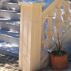 Prensimac PILIER BETON 106 cm - A l'unité - Dimensions : L 106 x l 24 cm -Série B72 -Claustras - Balustres plates- Garde-Corps, Balustrade