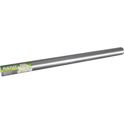 Placage mélaminé adhésif Plac Flex alu 90 cm x L.2,15 m- Panneau Bois, Osb, Mdf