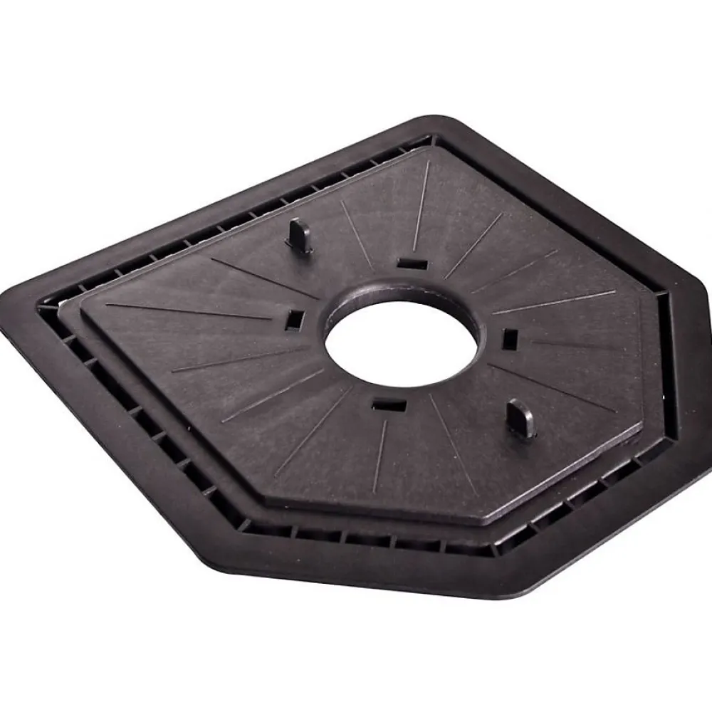 Jouplast Outils Parquet Et Sol Stratifié<Plaque a dalle cleman - Dimensions : 218 mm x 218 mm - Lot de 10