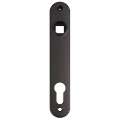 Locinox Poignée De Porte<Plaque de propreté entraxe 92mm aluminium noir 9005 - - P00009545