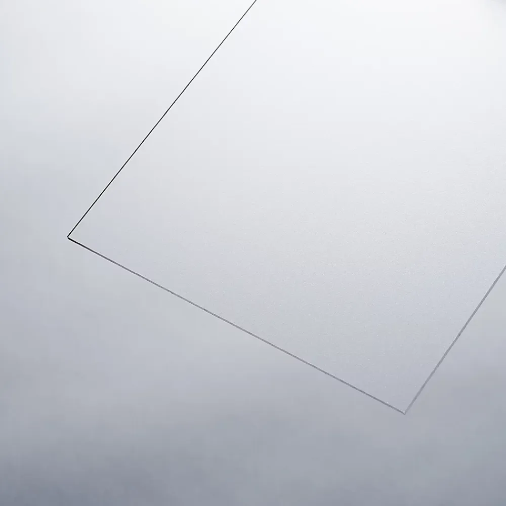 Sedpa France Plaque Styro anti-reflet Polystyrène translucide L.24x l.30cm ép.1,8mm- Verre Synthétique