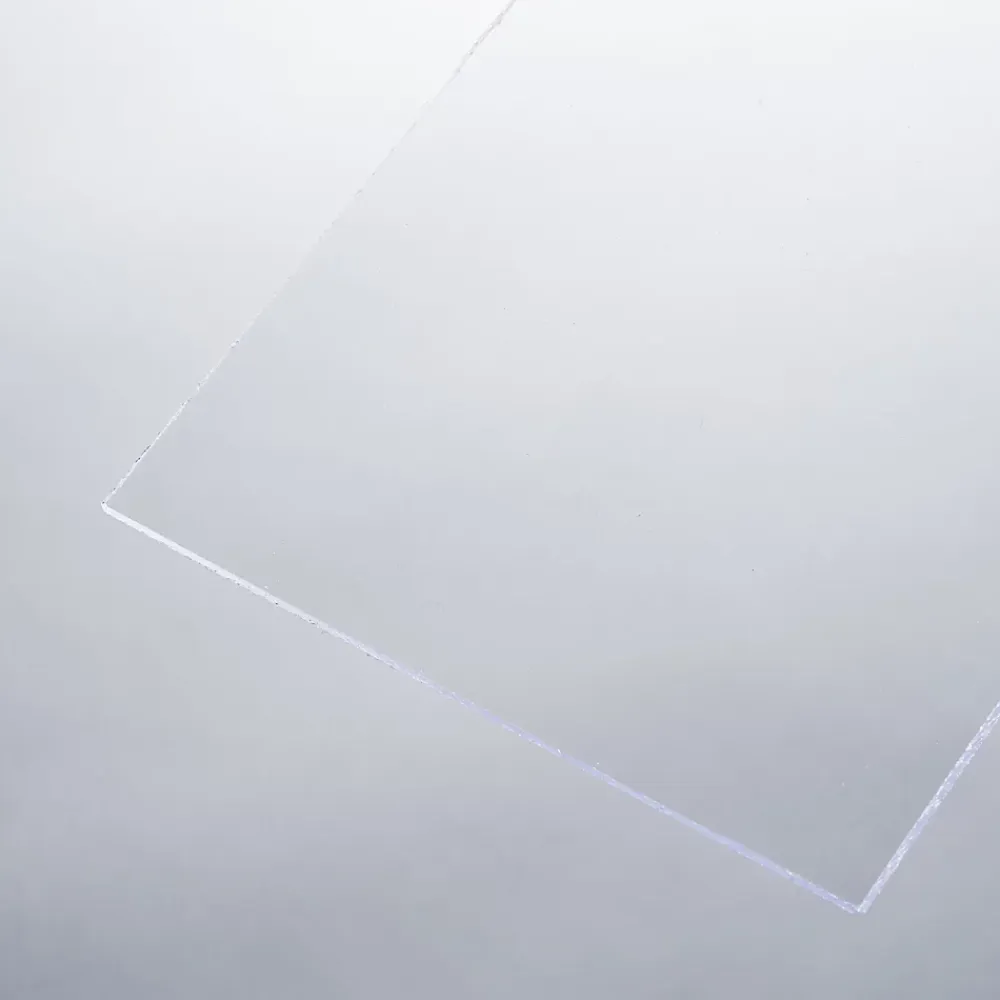 Sedpa France Verre Synthétique<Plaque Styro claire lisse en polystyrène transparent 50x25cm Ep.5mm