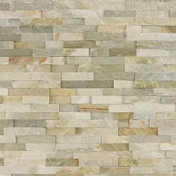 Plaquette De Parement|Plaquette De Parement<Plaquette de parement Briconature pierre naturelle beige (vendue au carton)