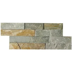 Plaquette De Parement|Plaquette De Parement<Plaquette de parement Briconature pierre naturelle beige (vendue au carton)