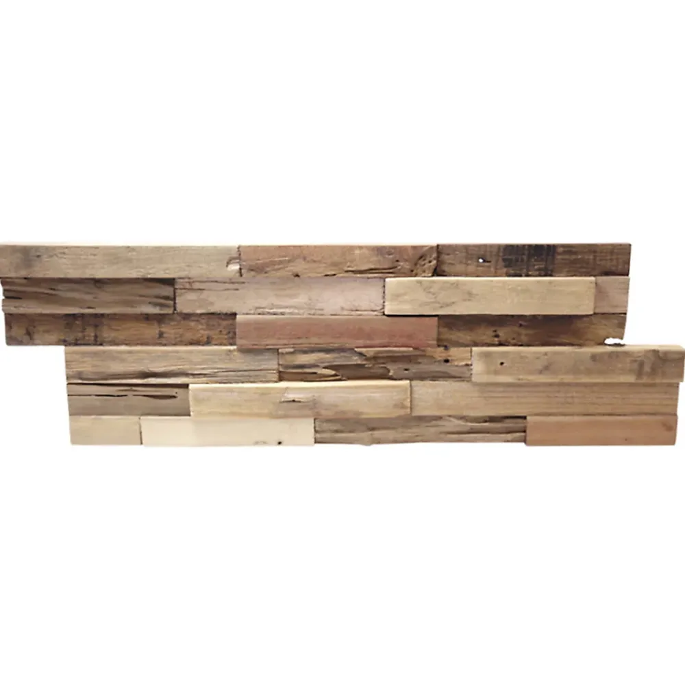 Plaquette De Parement|Plaquette De Parement<Plaquette de parement Colorado bois 18cm x 54.5cm (vendu à la pièce)