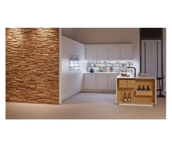 Plaquette De Parement|Plaquette De Parement<Plaquette de parement Colorado bois 18cm x 54.5cm (vendu à la pièce)