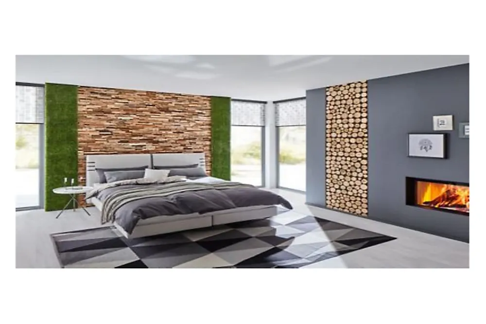 Plaquette De Parement|Plaquette De Parement<Plaquette de parement Colorado bois 18cm x 54.5cm (vendu à la pièce)