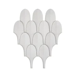 Modulo Plaquette de parement effet 3D - AERO WHITE - - 0,48m² - intérieur- Plaquette De Parement|Plaquette De Parement