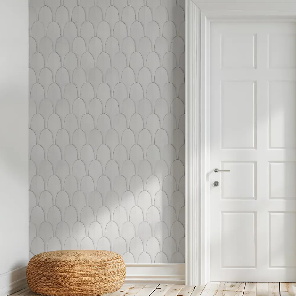 Modulo Plaquette de parement effet 3D - AERO WHITE - - 0,48m² - intérieur- Plaquette De Parement|Plaquette De Parement