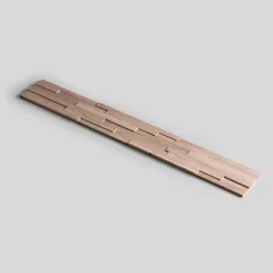 Wwd Plaquette de parement en bois massif effet 3D ACE - Chêne - 72 x 10cm - 14 panneaux - 1m²- Plaquette De Parement|Plaquette De Parement