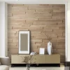 Wwd Plaquette De Parement|Plaquette De Parement<Plaquette de parement en bois massif effet 3D OZO RUSTIC - Chêne - 59/32/14 x 10/8/6 cm - 108 planches - 3m²