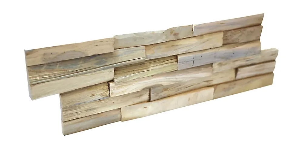 Plaquette De Parement|Plaquette De Parement<Plaquette de parement intérieur Benvento bois coloris naturel (vendu à la pièce)