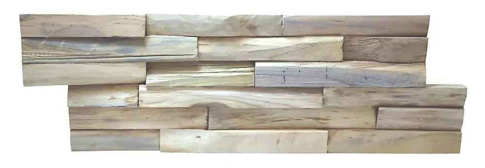 Plaquette De Parement|Plaquette De Parement<Plaquette de parement intérieur Benvento bois coloris naturel (vendu à la pièce)