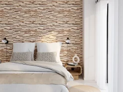 Plaquette De Parement|Plaquette De Parement<Plaquette de parement intérieur Benvento bois coloris naturel (vendu à la pièce)
