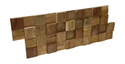 Plaquette de parement intérieur Ultrawood Square bois coloris naturel (vendu à la pièce)- Plaquette De Parement|Plaquette De Parement