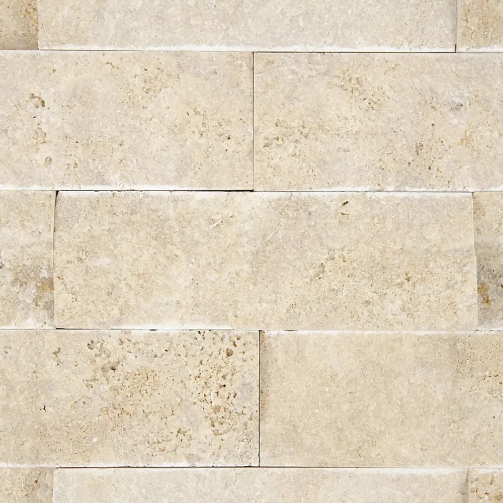 Casa Linéa Plaquette De Parement|Plaquette De Parement<PLAQUETTE DE PAREMENT TRAVERTIN MIX CASA LINEA 5X15X1,7