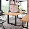 Plateau banc chêne 200 x 35 cm, ép.40 mm- Plateau De Table
