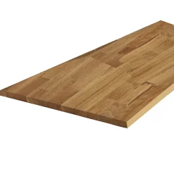 Forestea Plateau chêne massif huilé lamellé collé abouté 1600 x 800 x 22 mm- Plateau De Table
