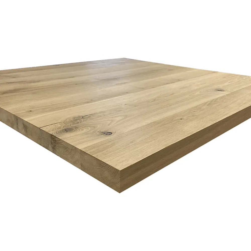 Forestea Plateau De Table<Plateau chêne massif pleines lames 1200 x 800 x 25 mm