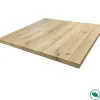 Forestea Plateau De Table<Plateau chêne massif pleines lames 900 x 900 x 40 mm