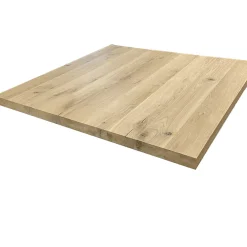 Forestea Plateau De Table<Plateau chêne massif pleines lames 900 x 900 x 40 mm