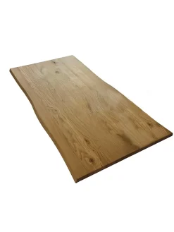 Plateau De Table<Plateau de table chene rustique huile prolam bords flacheux 80 x 200 cm, ép.40