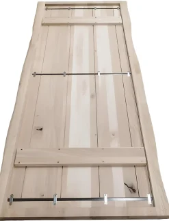 Plateau De Table<Plateau de table chene rustique huile prolam bords flacheux 80 x 200 cm, ép.40