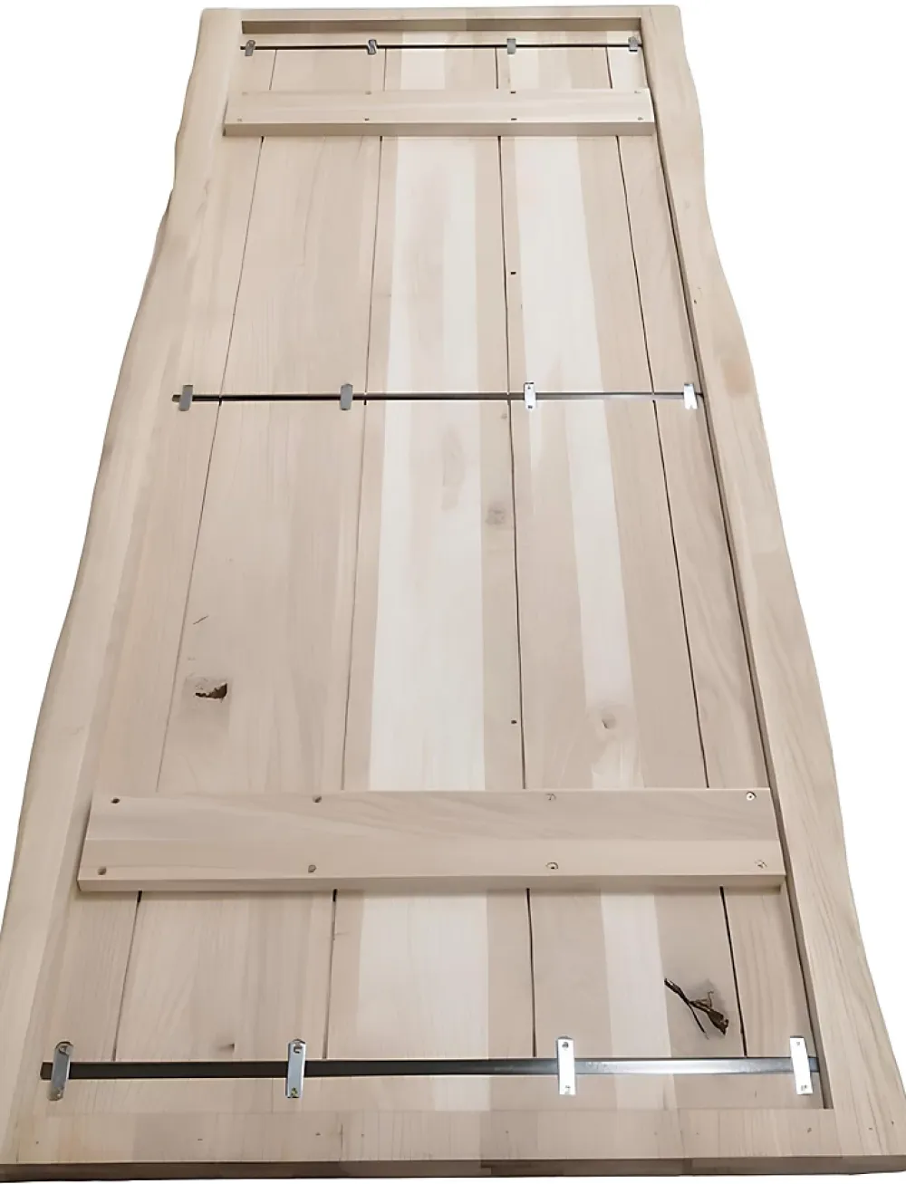 Plateau De Table<Plateau de table chene rustique huile prolam bords flacheux 80 x 200 cm, ép.40