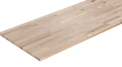 Plateau en bouleau massif 80 x 120 cm, ép.27 mm- Plateau De Table