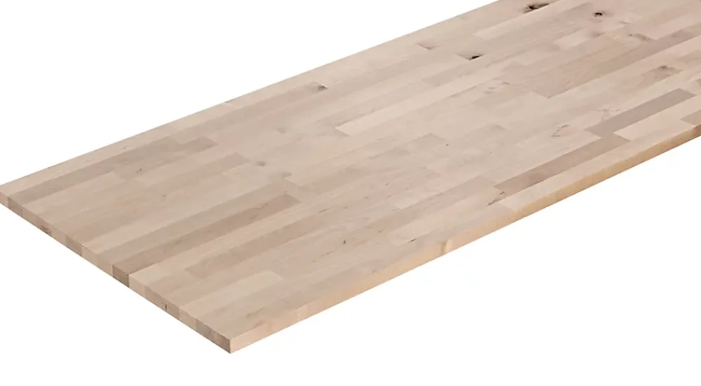 Plateau en bouleau massif 80 x 120 cm, ép.27 mm- Plateau De Table