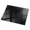 Tulup Plateau En Verre<Plateau en verre trempé 80x60 cm Couleur noire lisse