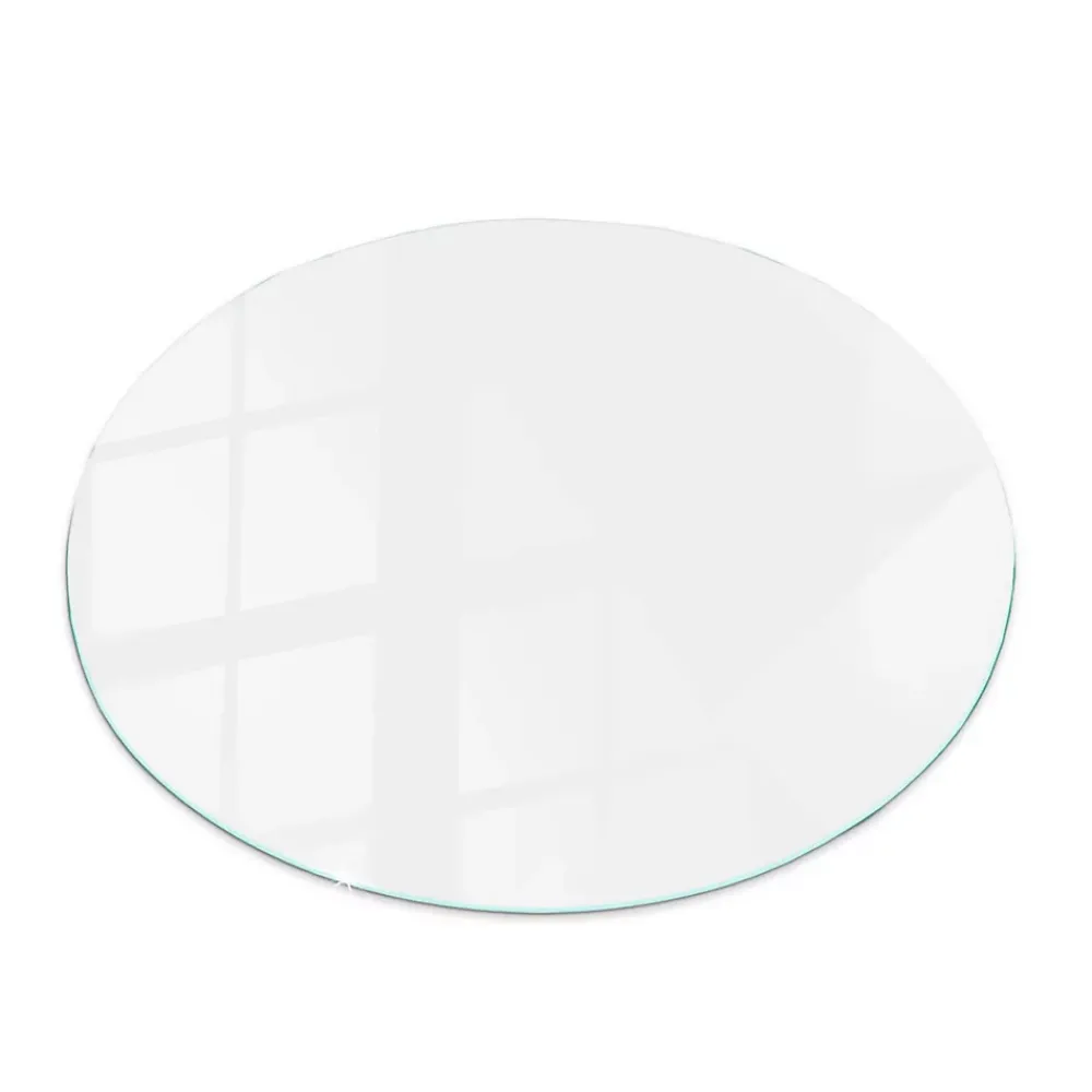 Tulup Plateau En Verre<Plateau en verre trempé fi70 cm Couleur blanche lisse