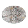 Tulup Plateau En Verre<Plateau en verre trempé fi50 cm Motif mosaïque avec ornements
