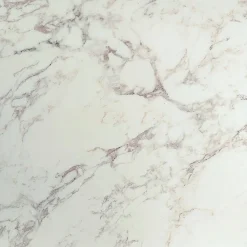 Restootab Plateau rond 90cm decor marbre olympo chants laiton -- Panneau Bois, Osb, Mdf