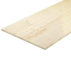 Forestea Plateau sapin massif lamellé collé abouté 2500 x 800 x 38 mm- Plateau De Table