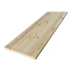 Wood&Sens Plateau table bois massif Pin Rustique L.200 X l.60 cm, Ep.34 mm- Plateau De Table