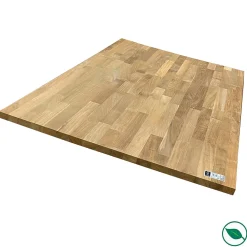 Forestea Plateau De Table<Plateau teck massif lamellé collé abouté 1200 x 800 x 25 mm