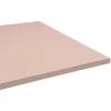 Restootab Panneau Bois, Osb, Mdf<Plateau 110x70 couleur rose bourbon -